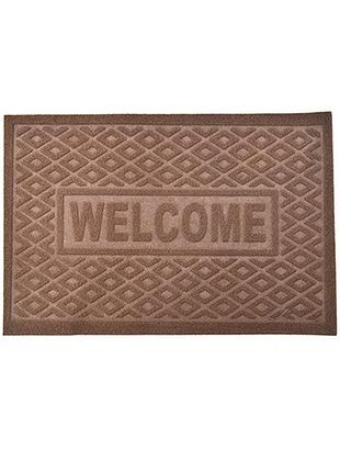 Килимок придверний stenson welcome n01576 38×58 см