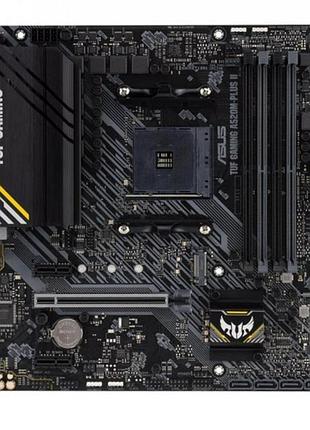 Материнська плата asus tuf gaming a520m‑plus ii (micro‑atx, amd am4/a520) з hdmi, dp®, vga