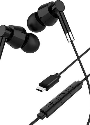 Гарнитура media-tech all usb-c, с микрофоном, кабель – 1,15 м, black (mt3609k)