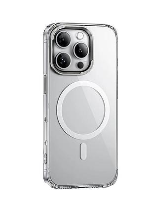 Чехол hoco для iphone 16 pro (vip magnetic protective case as11, прозрачный)