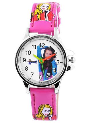 Годинник наручний дитячий watches 1922-626 каучук pink