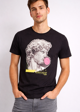 Футболка dawid baroque screw that від cropp