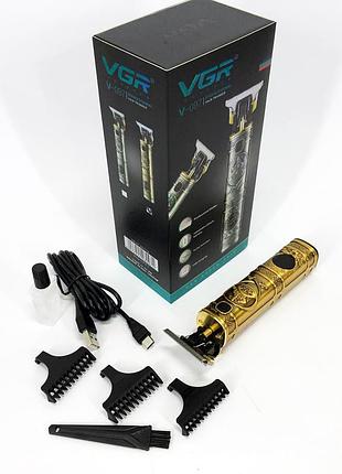 Многофункциональный триммер для стрижки волос и бороды vgr, машинки для стрижки профессиональные машины ri-35