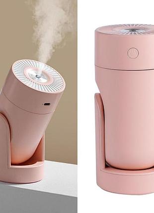Увлажнитель воздуха l09(158)pink (ночник, 2 режима, 180°, подстветка, 220мл, usb-type-c)