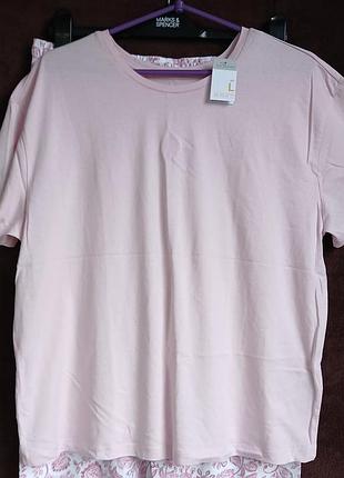 Футболка женская розовая, ,l, eur 42-44