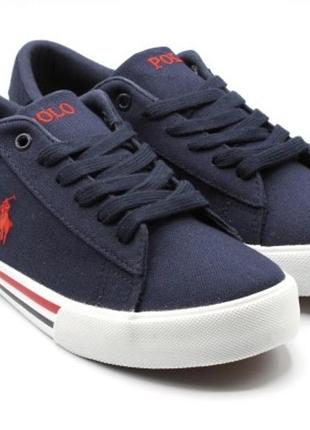 Кеди мокасини кросівки polo ralph lauren оригінал як нові р30,5 20,5см
