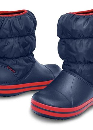 Чоботи черевики crocs kids crocband с7 оригінал р.23-24 14-15см ідеал!