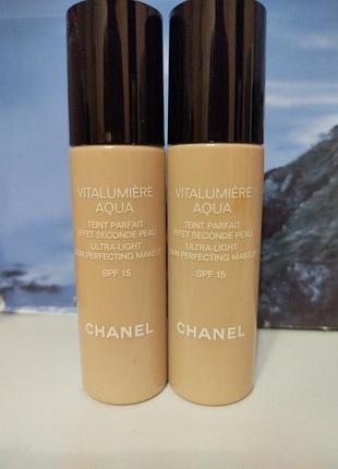 Тональний флюїд chanel з spf 15 20 ml