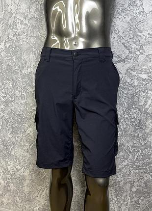 Cargo-shorts herren oeko-tex шорты бриджи 52 xl размер трекинговые темно-серые