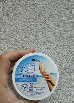Глицериновый крем для рук и ногтей revers inelia ultra soft увлажняющий 200 мл