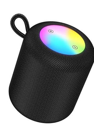 Портативна bluetooth-колонка hoco hc30 oceano чорний протиударний bluetooth 6