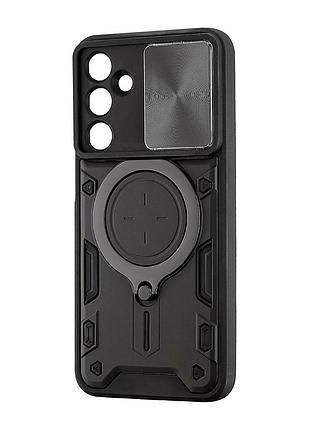 Чехол full protection js magnetic противоударный для samsung a16 4g/a16 5g черный
