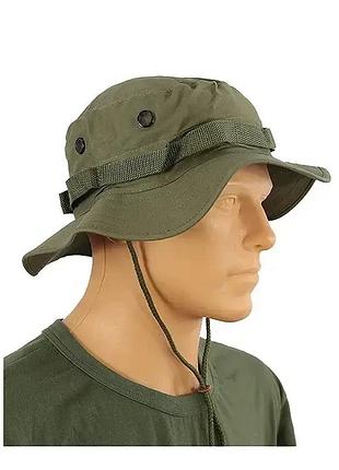 Панама армейская оливковая mil-tec сша olive 2xl