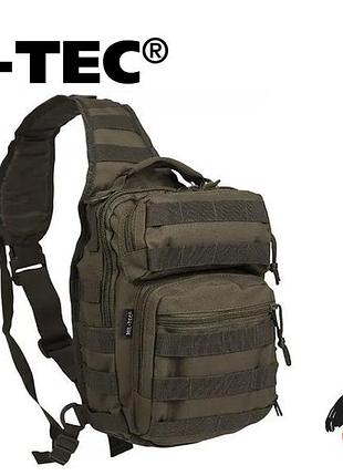 Тактический рюкзак mil-tec one strap assault 10 л олива 14059101