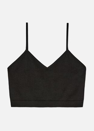 Спортивний топ у рубчик primark seamless sport top — xs-s