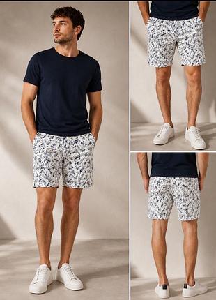 Брендові льняні шорти celio