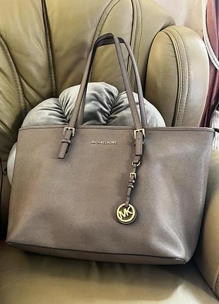 Сумка велика шкіряна michael kors