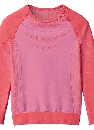 Термо-реглан с зональной терморегуляцией для девочки lupilu lycra® 486853 122-128 см (6-8 years) розовый
