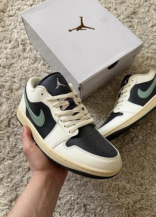 Кросівки airjordan 1 low jade smoke - dc0774-001
