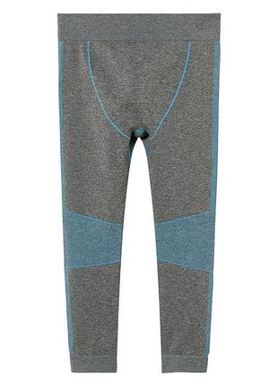 Термо-штани з зональною терморегуляцією для хлопчика lupilu lycra® 457496 098-104 см (2-4 years) сірий