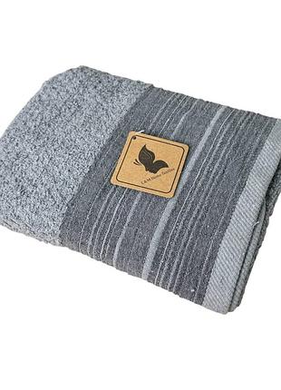 Рушник для обличчя l&m home textiles 20457 50х90 см сіре