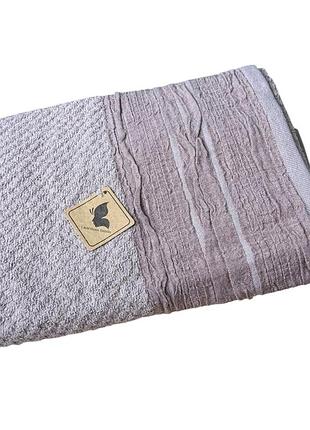 Полотенце банное махровое l&m home textiles 20442 70х140 см бежевое