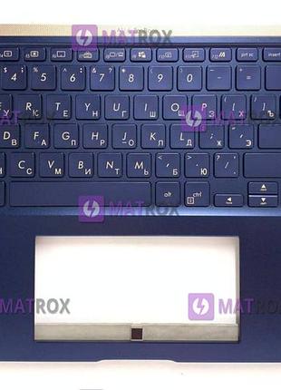 Передняя панель для asus zenbook ux534fa, ux534fac, ux534ft, ux534ftc синий