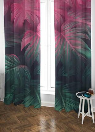 Шторы 3d florence leaf 31680 270х150 см
