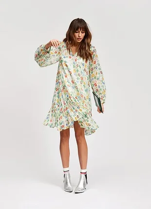 Essentiel antwerp платье в цветочный принт,р.44