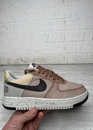 Легкие кроссовки nike air force 1 low crater размер 40