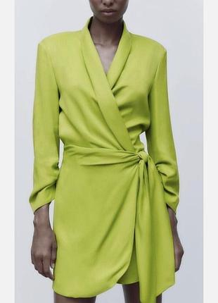 Сатинова сукня zara