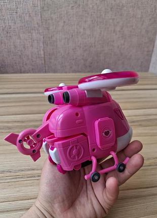 Іграшка super wings deluxe transforming supercharged dizzy 7