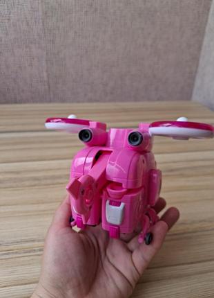 Іграшка super wings deluxe transforming supercharged dizzy 6