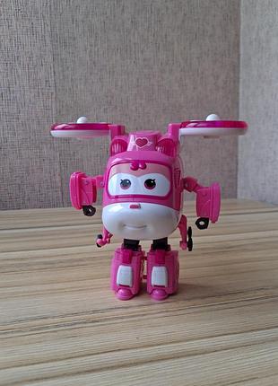 Іграшка super wings deluxe transforming supercharged dizzy
