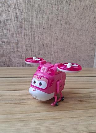 Іграшка super wings deluxe transforming supercharged dizzy 5