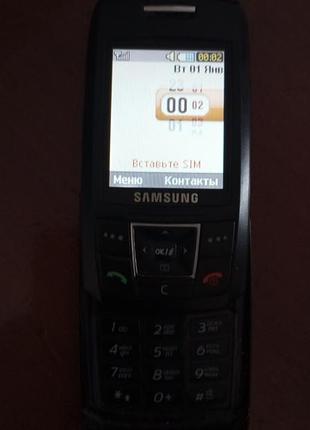 Продам телефон самсунг e250