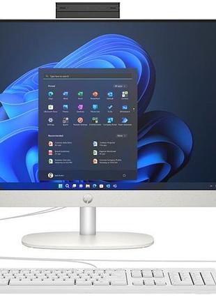 Пк моноблок hp 240-g10 23.8" fhd ips ag, intel u7-155u, 16gb, f512gb, uma, wifi, кл+м, 3р, win11p
