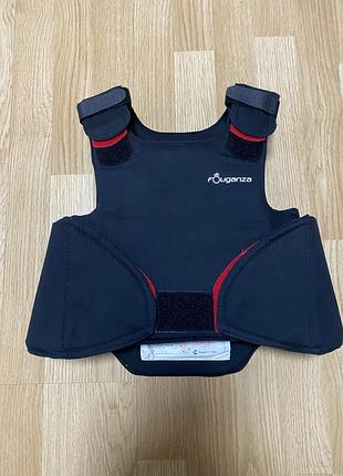 Дитячий захисний жилет fouganza safety 100 для кінного спорту