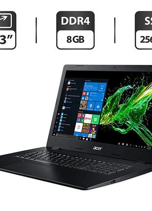 Ноутбук б-класс acer aspire 3 a317-32-p62h / 17.3" (1600x900) tn / intel core i3-1005g1 (2 (4) ядра по 1.2 - 3.4 ghz) / 8 gb ddr4