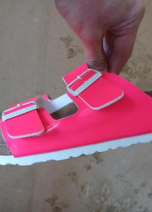 Шлепанцы birkenstock 41 р на стопу 26 ст и 26,5 см е микро дефект