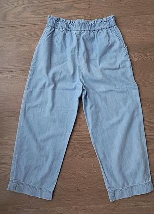Джинсовые шорты капри dunnes 9-10л 2