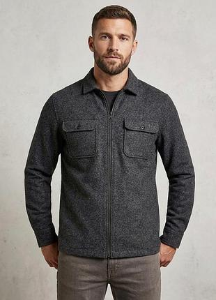 Куртка сорочка з вовною overshirt