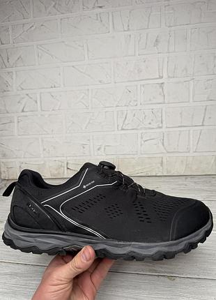 Черные кроссовки meindl abano gtx с системой быстрой шнуровки boa
