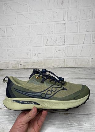 Мужские трейловые кроссовки saucony peregrine 15 gtx gore-tex