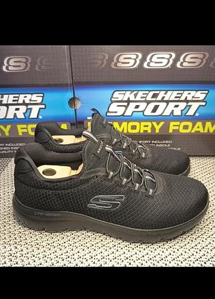 Мужские кроссовки skechers summits black 52811-bbk