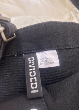 Джинсовий сарафан чорний  h&m 2