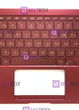 Передняя панель для asus zenbook ux391, ux391f, ux391fa, ux391u, ux391ua красный