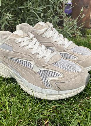Кросівки puma teveris nitro оригінал сірі р40.5/26см