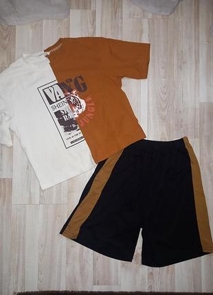 Шорты футболка shein