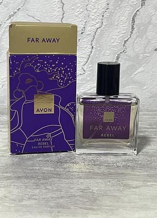 Avon far away rebel парфумована вода 30мл нова з польщі